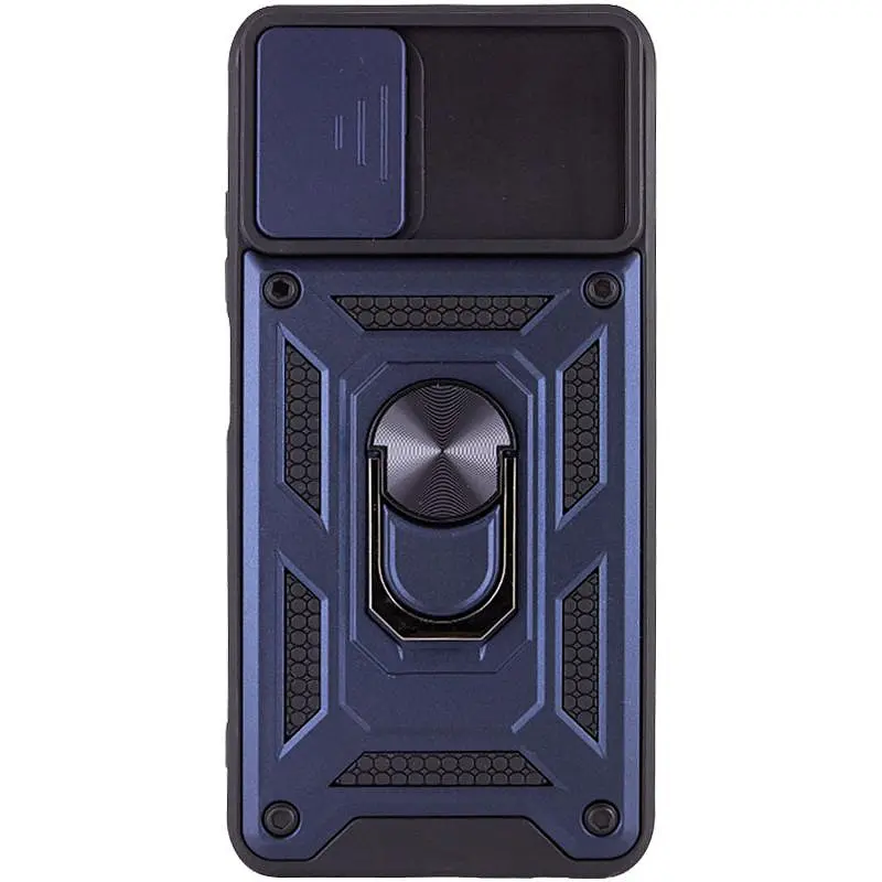Чохол Ummi Camshield Serge Ring для Xiaomi Redmi Note 10 / Note 10s / Poco M5s Синій / Navy - фото 2