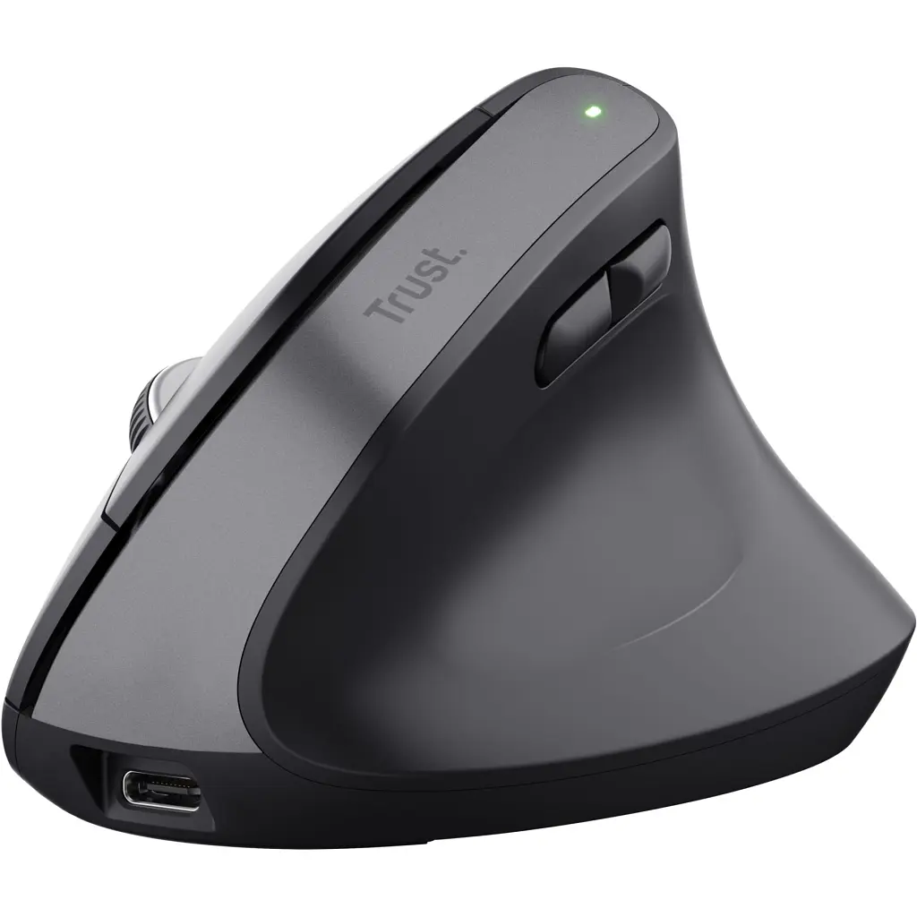 Мишка Trust Bayo+ Ergonomic Wireless/Bluetooth Black (25146) - фото 4