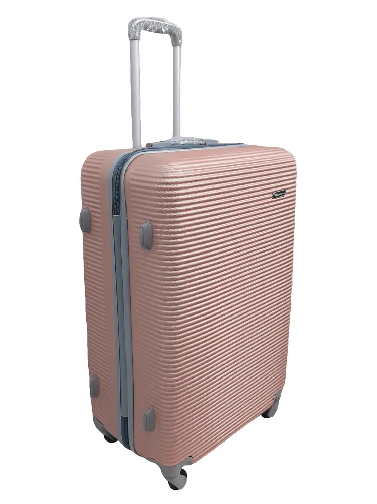 Валіза велика L ABS-пластик Milano bag 004 75,5×50×33,5см 105л Рожеве золото - фото 2