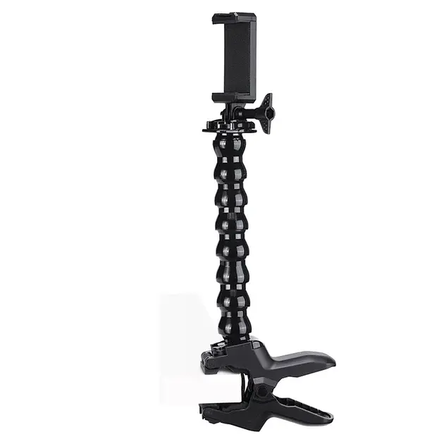 Тримач для телефона U-select Clamp Phone Mount with Adjustable Gooseneck UV-2997 MP-4 Black - фото 2