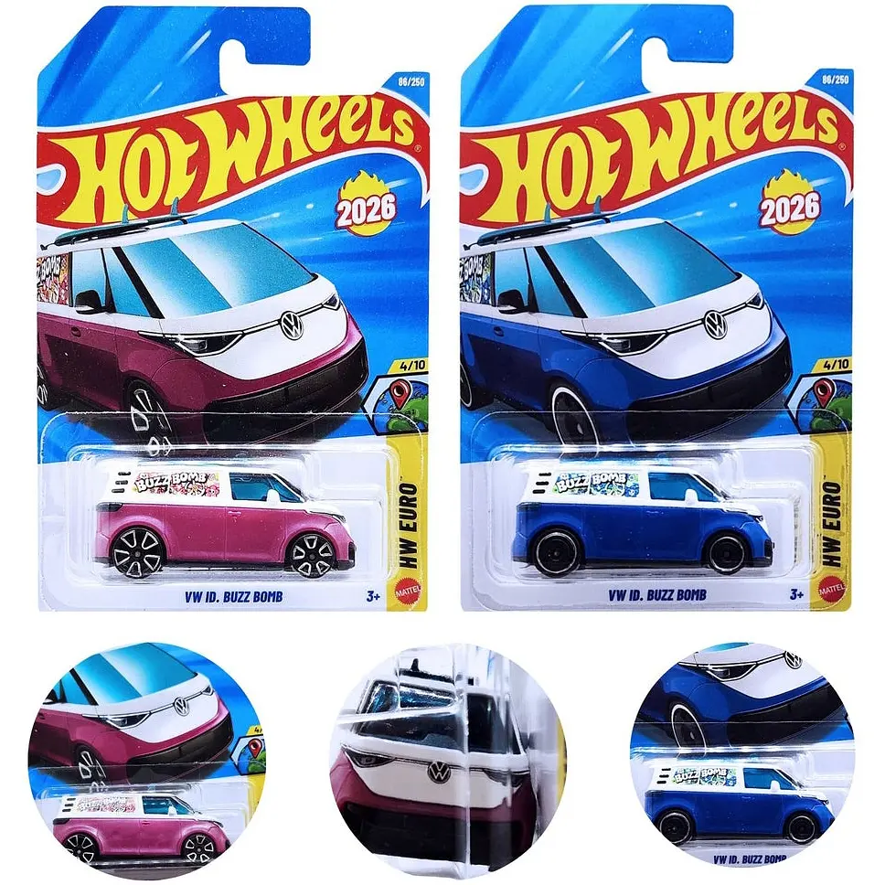 Базова машинка Hot Wheels HW Euro VW ID. Buzz Bomb колір в асортименті (5785) JJL95 - фото 6