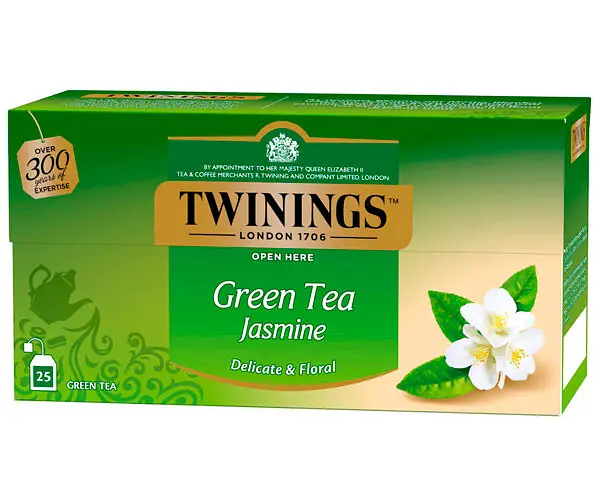 Чай Twinings зелений з жасміном 25 пакетиків