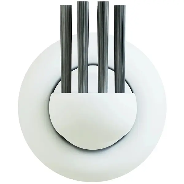 Насадка для зубної щітки iLera Super Sonic Bright Smile White 2 шт [97713] - фото 4