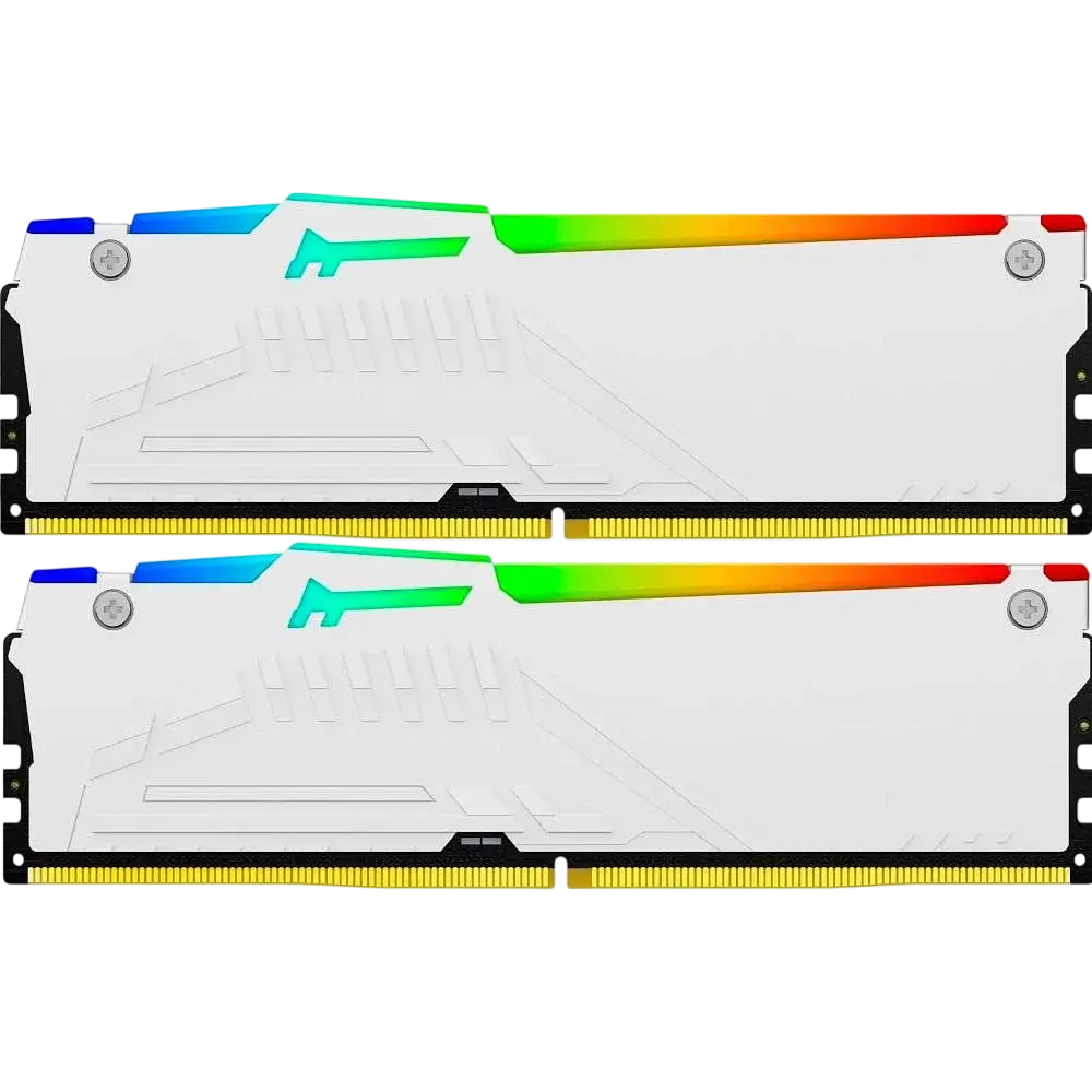 Оперативна пам'ять Kingston Fury 32GB (2x16GB) DDR5 6000MHz Beast RGB EXPO White (KF560C36BWE2AK2-32) - фото 3