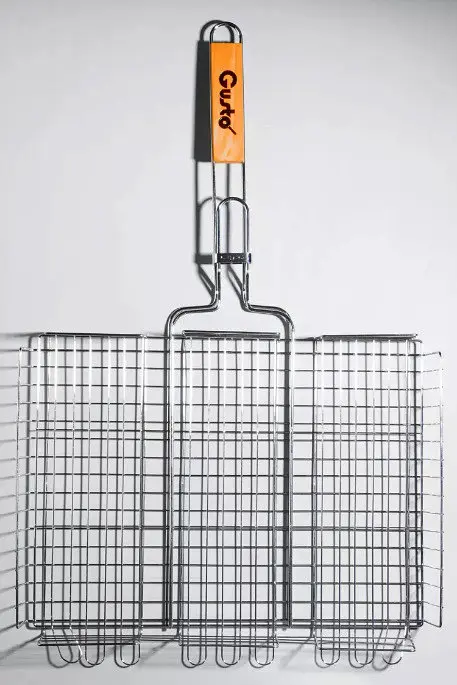 Решетка для гриля барбекю Gusto GT-7105 Time2Grill с ручкой из дерева для мангала - фото 2