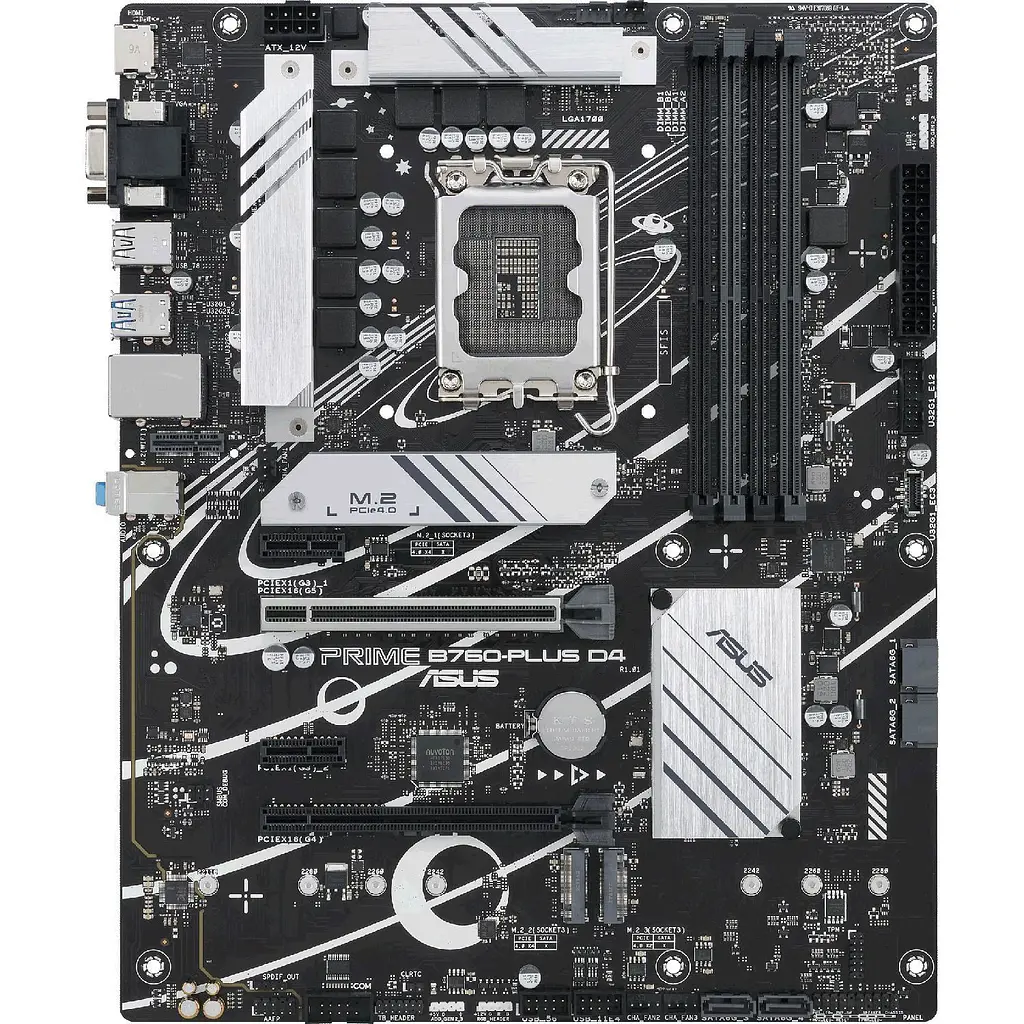 Материнская плата Asus Prime B760-PLUS D4 [90MB1CW0-M0EAY0,90MB1CW0-M1EAY0] [142026] - фото 2