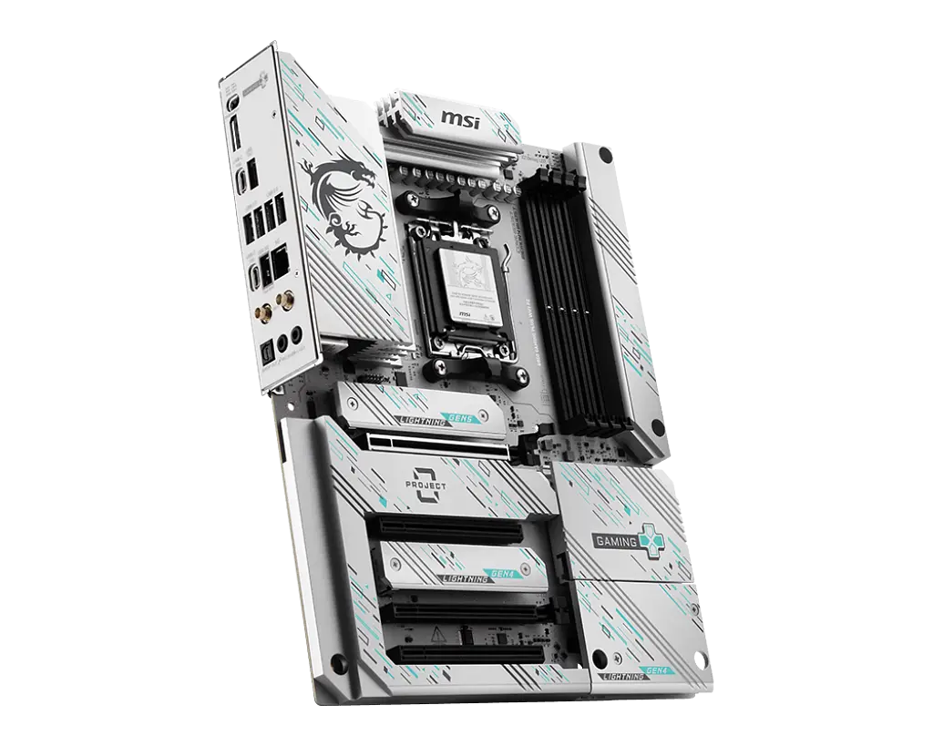 Материнська плата MSI B850 Gaming Plus Wi-Fi PZ Socket AM5 (B850 GAMING PLUS WIFI PZ) - фото 2