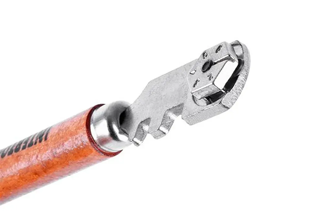 Склоріз ручний з роликом інструмент для різання скла Intertool 1 ролик HT-0521 - фото 4