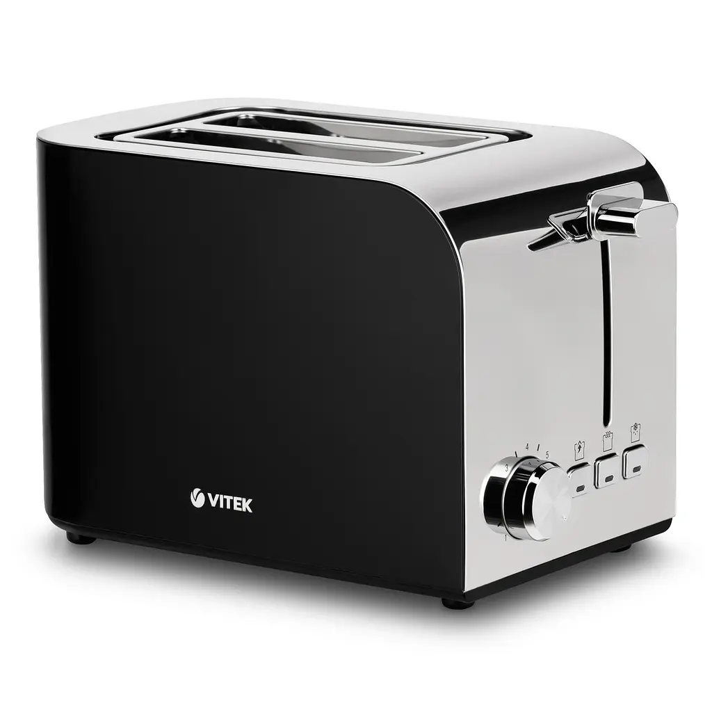 Тостер Vitek 850 Вт, механіка, 2 тости, лоток для крихт - фото 6