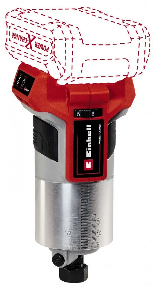 Фрезер аккумуляторный Professional TP-RO 18 Einhell teh0025545 - фото 5