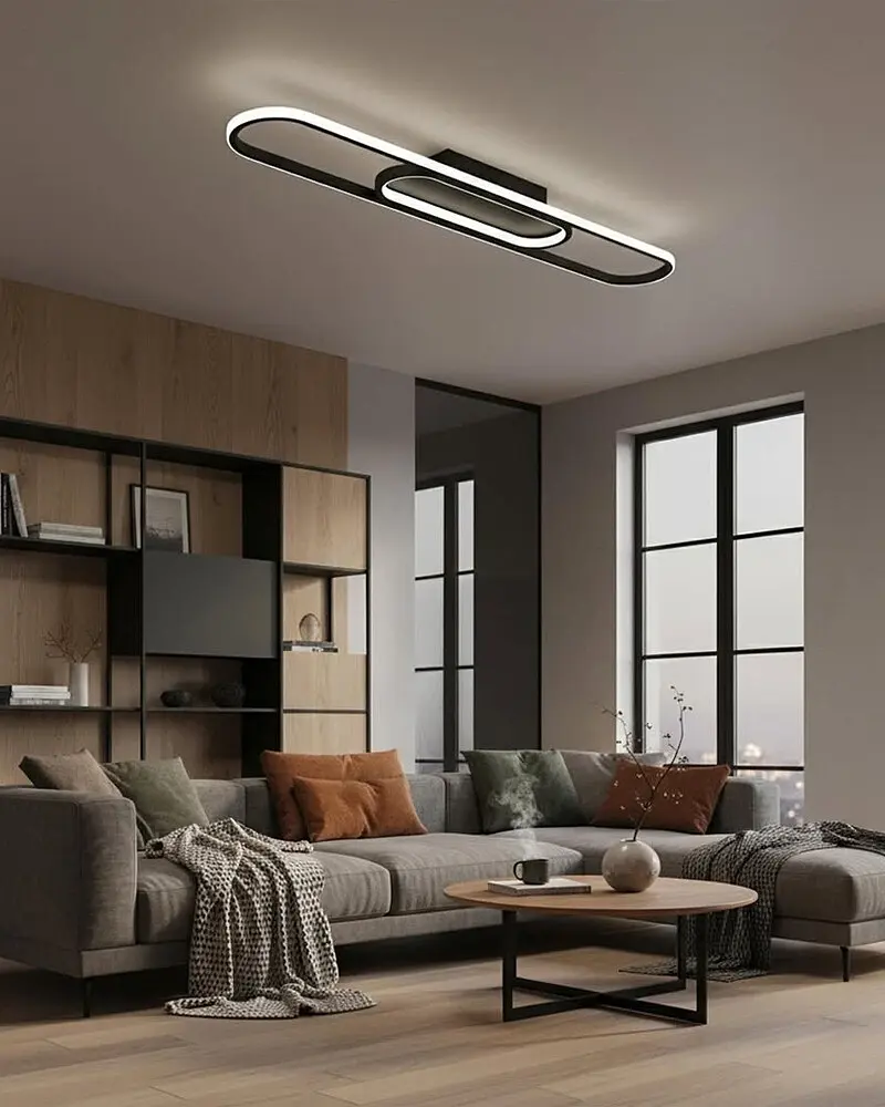 Люстра Goldlux 335197 Cordoba LED 1x26W 4000K 3900Lm IP20 черная - фото 3