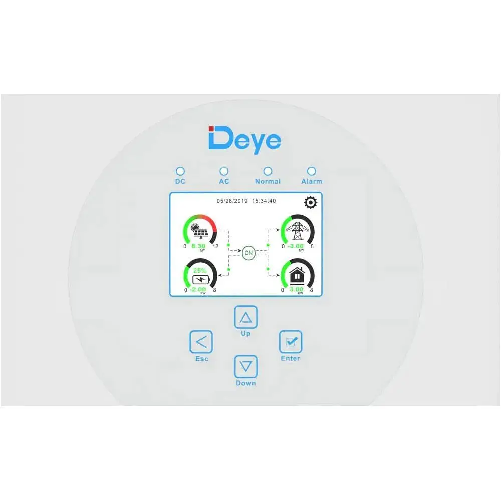 Система зберігання енергії Deye SUN-5K-SG03 5kW + 2 АКБ SE-F12-C 23.6kWh (51.2V/230Ah/11800Wh) [158997] - фото 5