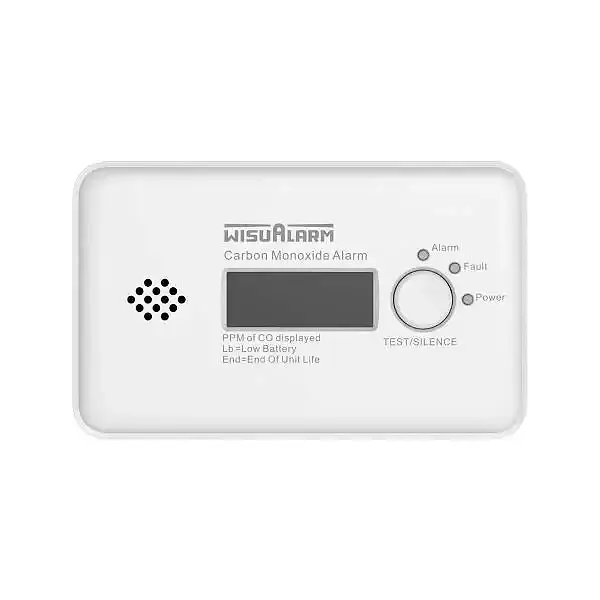 Детектор чадного газу Visualarm HY-GC20B з 10-річним терміном служби батареї - фото 3