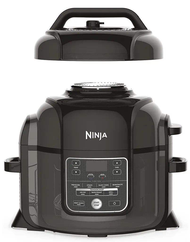Мультиварка-скороварка Ninja Foodi Health Grill & Air Fry 7-in-1, 6 л (OP300EU) - фото 2