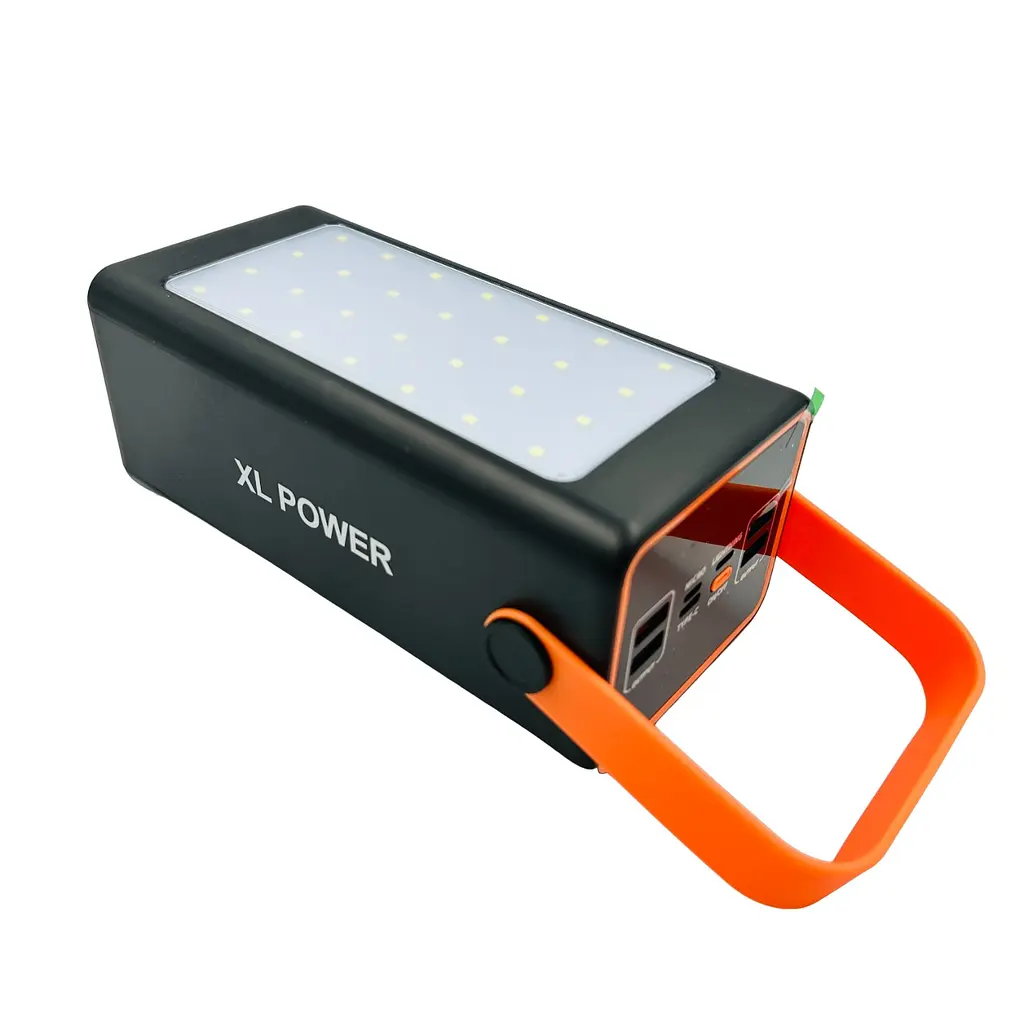 Универсальная зарядная батарея ACL PW-52 70000mAh с быстрой зарядкой 22.5W + прожектор + ручка для переноски - фото 5