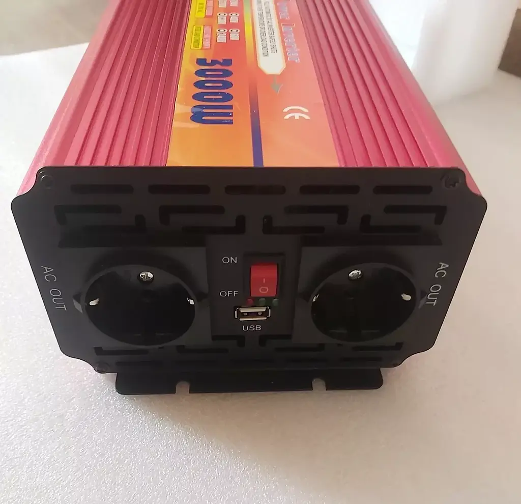 Универсальный инвертор Wave Inverter 3000 Вт 12-220В - фото 3