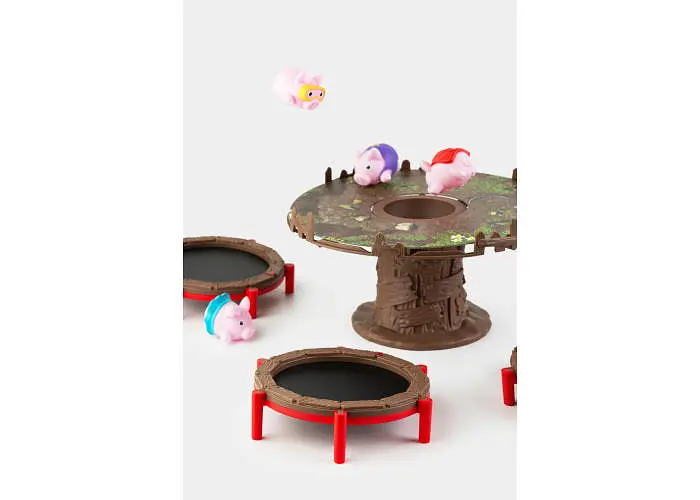 Настільна гра Fun Games Shop Хрюшки - Попригушки (Pigs on Trampolines) (укр.) (FGS63) - фото 5