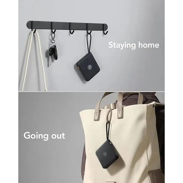 Портативное зарядное устройство Vrurc 20000 mAh со встроенными кабелями быстрый для iPhone мощностью 22,5 Вт - фото 6