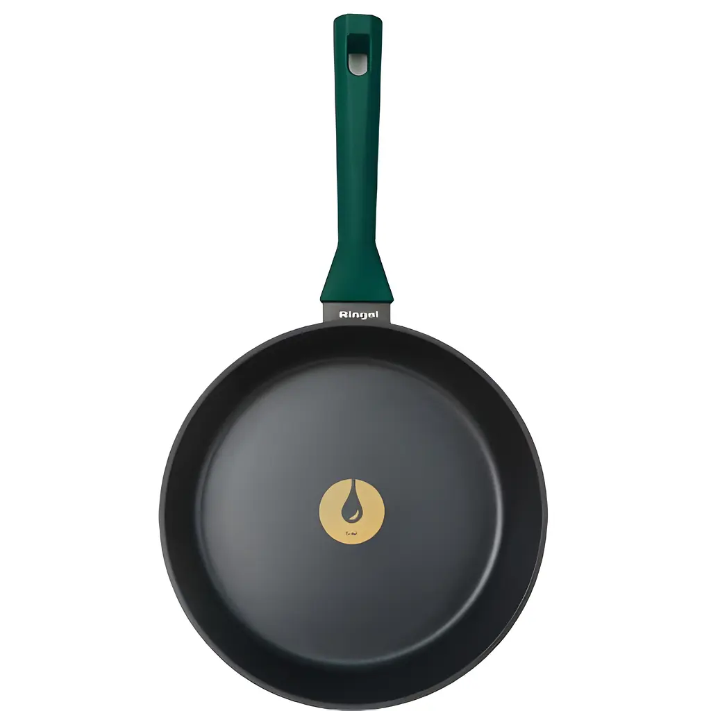 Сковорода Ringel Herbal глибока з кришкою 22 см (RG-1101-22/h/L) - фото 3