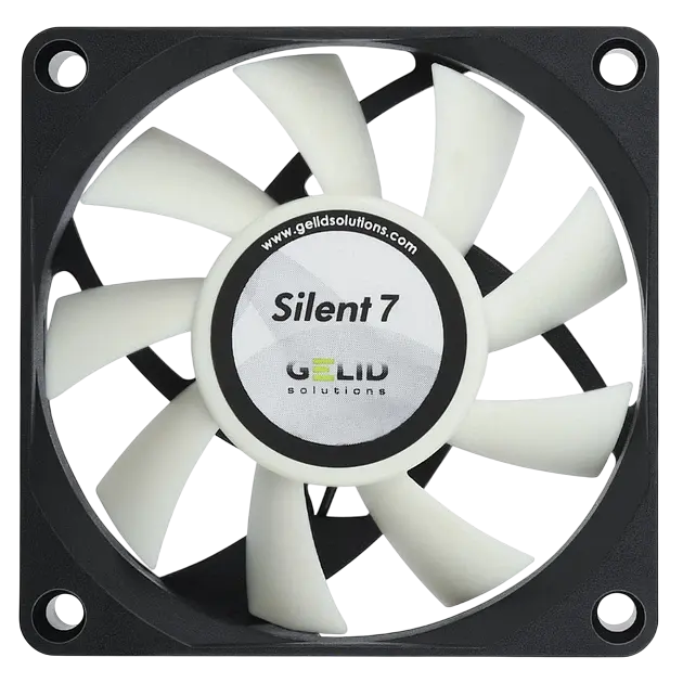 Вентилятор Gelid Solutions Silent 7 Black (FN-SX07-22) - фото 2