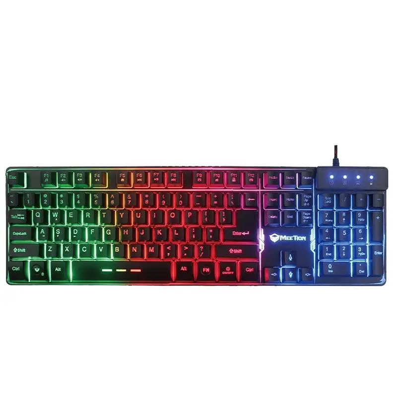 Клавіатура Meetion USB wired Backlit gaming keyboard MT-K9300 (ukrainian version)