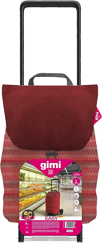Сумка-візок Gimi Easy Red (168419) - фото 3