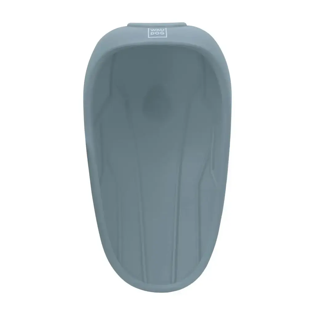Поїлка-насадка на пляшку Waudog Silicone, 16,5х9 см, сірий (507711) - фото 4