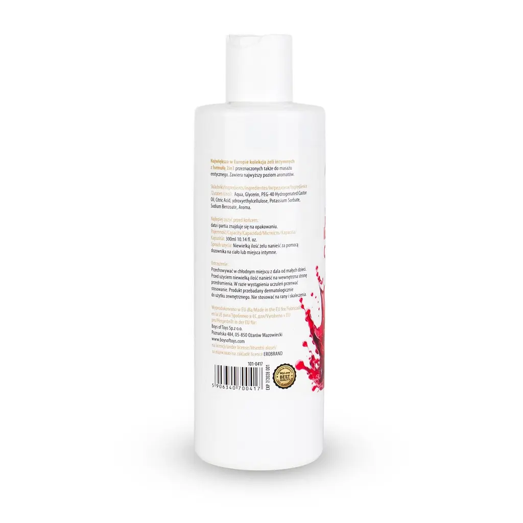 Лубрикант MyLove Aroma Series IntimMassage 2in1 Cherry, 300 мл - фото 5