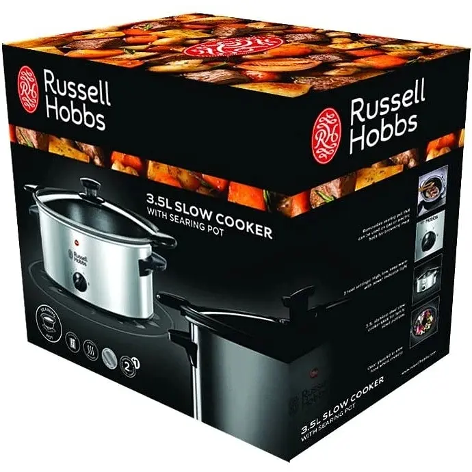 Мультиварка Russell Hobbs повільноварка 22740-56 Cook (23291036002) - фото 3