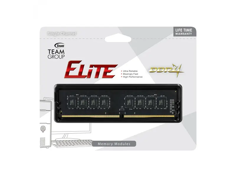 Модуль пам'яті Team Group 8 GB DDR4 3200 MHz Elite (TED48G3200C2201) - фото 3