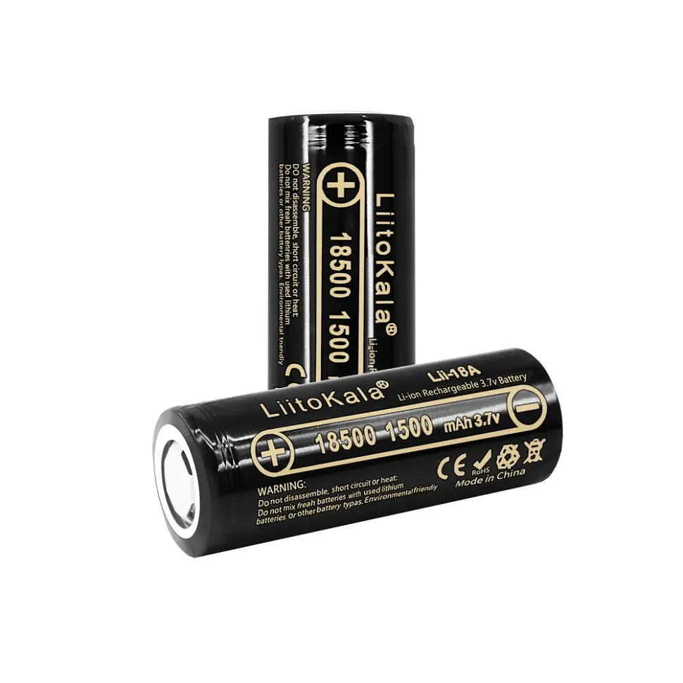 Акумулятор LiitoKala Lii-18A 18500 1500mah battery - фото 5