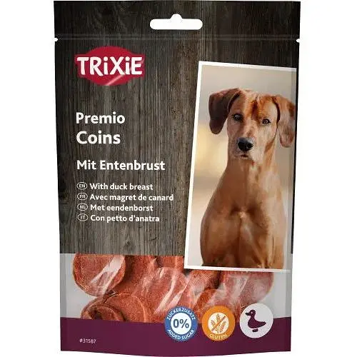 Ласощі для собак Trixie Premio Duck Coins Монетки з качкою 80 г
