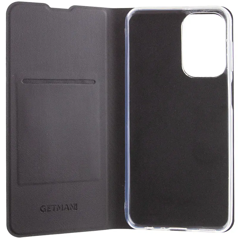 Шкіряний чохол-книжка GETMAN Elegant (PU) для TECNO Camon 19 Чорний - фото 6