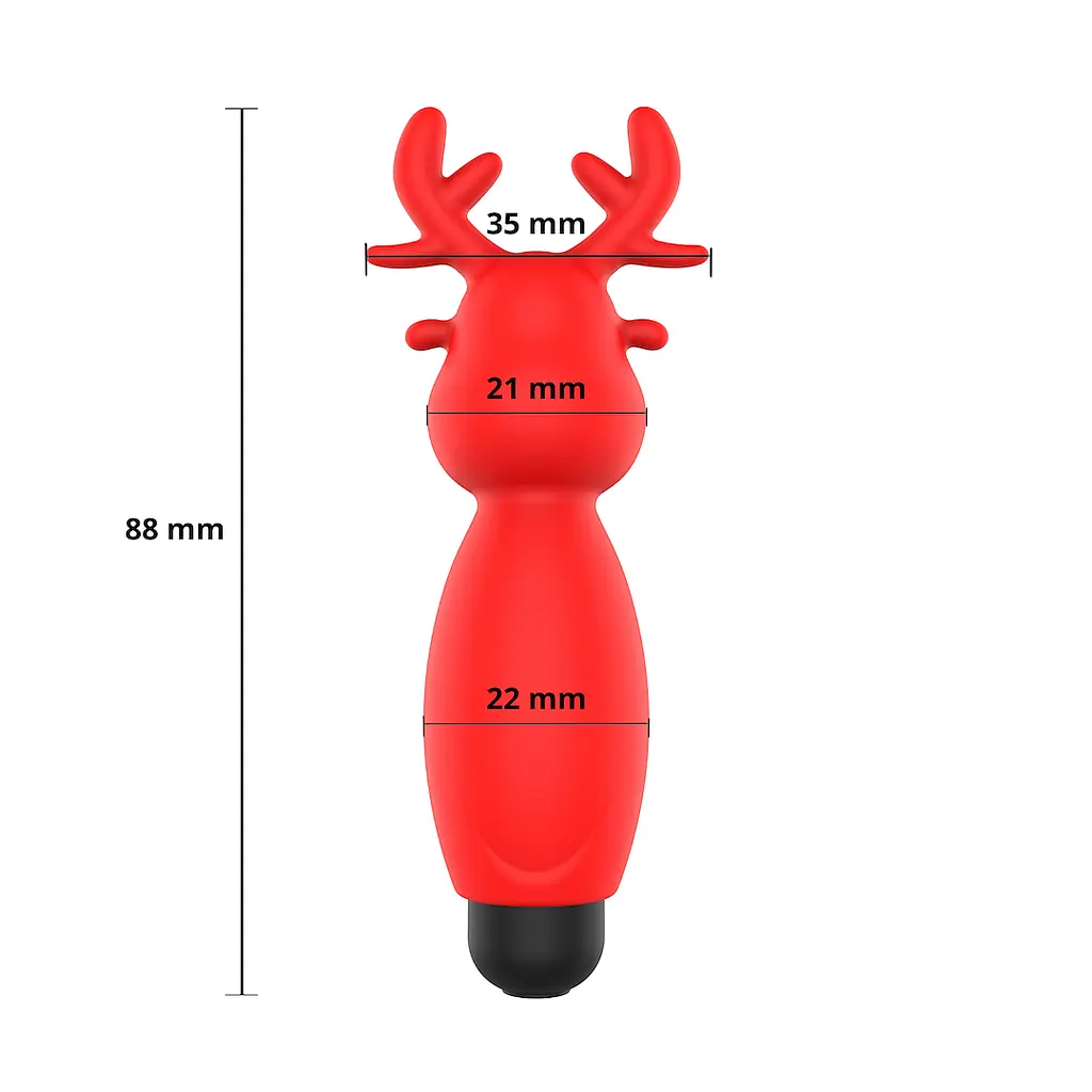 Вибратор для клитора Sweet Play Mini Reindeer Vibrator A10 - фото 5