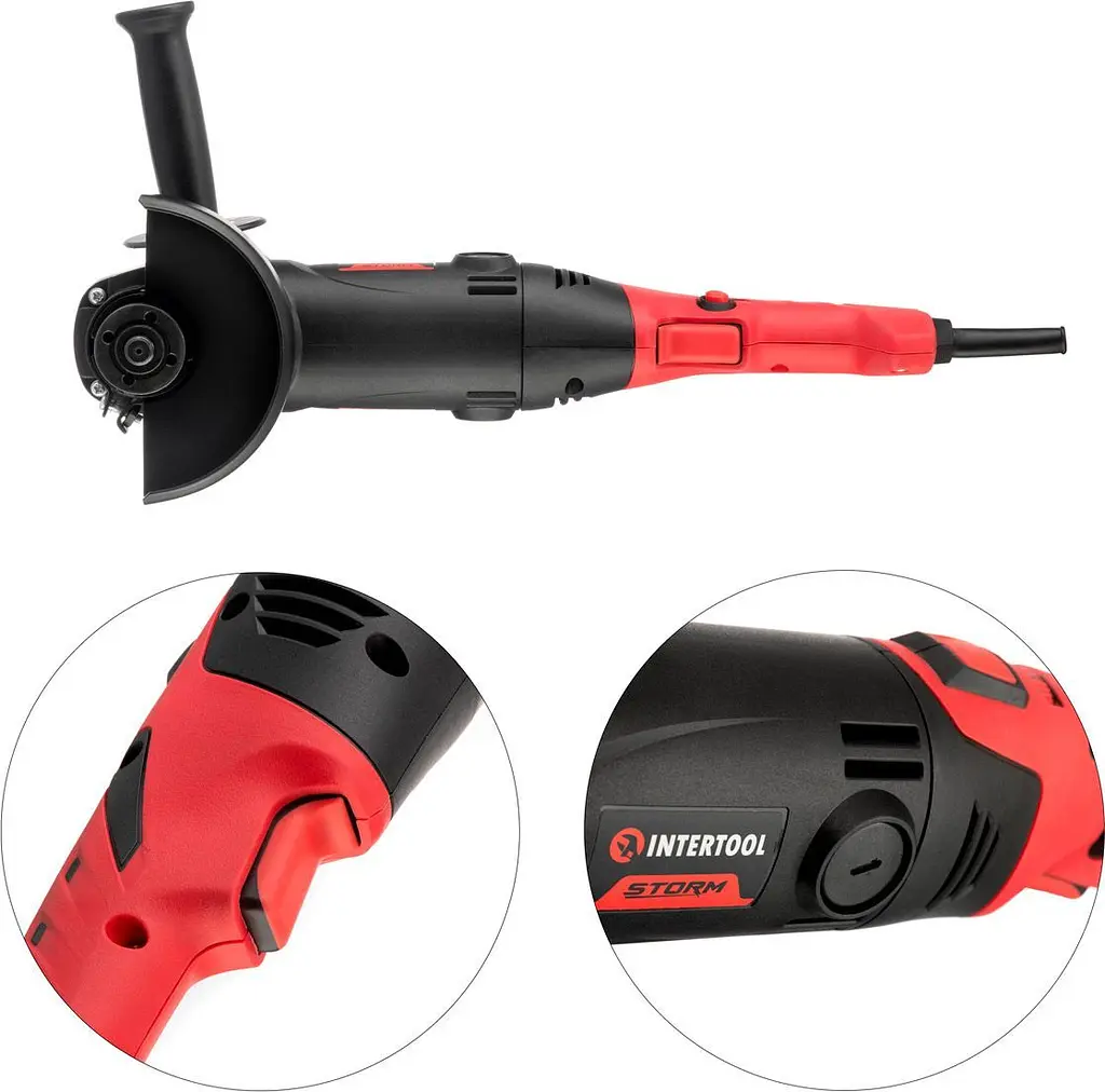 Кутова шліфмашина Intertool WT-0225 [89720] - фото 4