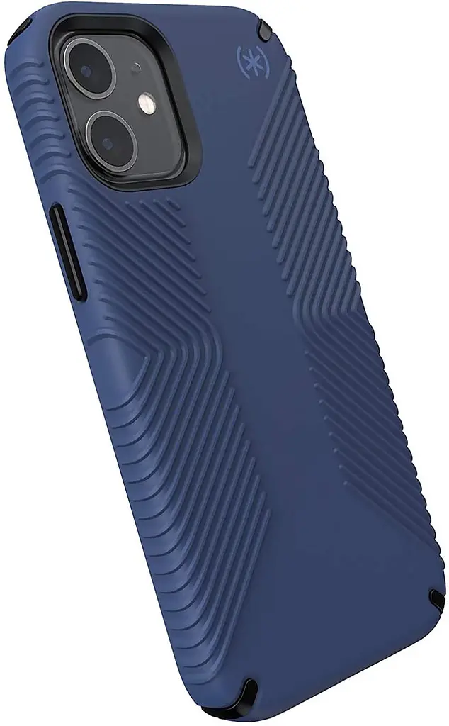 Чохол протиударний з антимікробним покриттям Speck Presidio Grip для Apple iPhone 12 Mini (5.4") Coastal Blue - фото 5