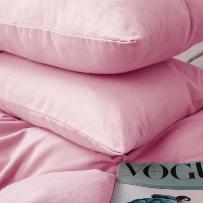 Наволочка MirSon Фланель 008 Pink 50х50 см (2200009651236) - фото 3