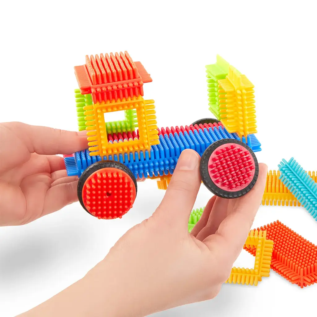 Конструктор Battat серії Bristle Blocks - Будівельник, 36 деталей (BT3099Z) - фото 5