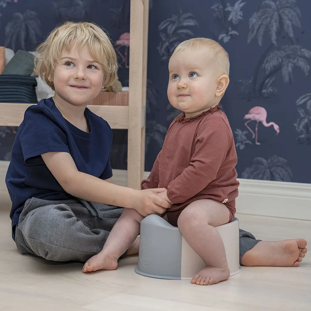 Дитячий горщик Buubla компактний блакитний-сірий (buublablue) - фото 7