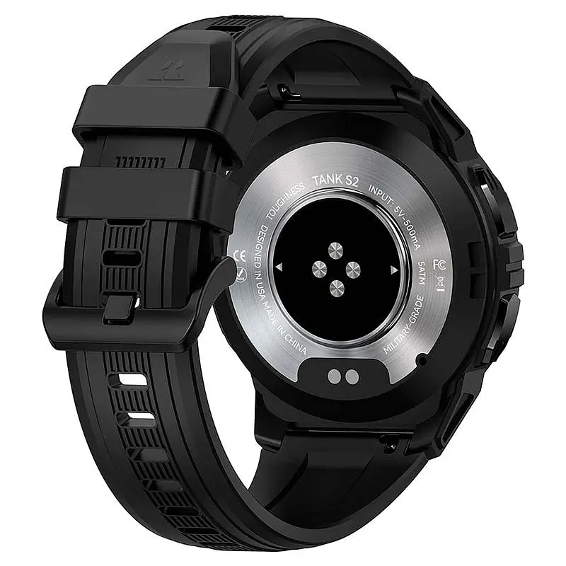 Смарт-годинник Kospet Tank S2 фітнес трекет з GPS black (16981) - фото 3