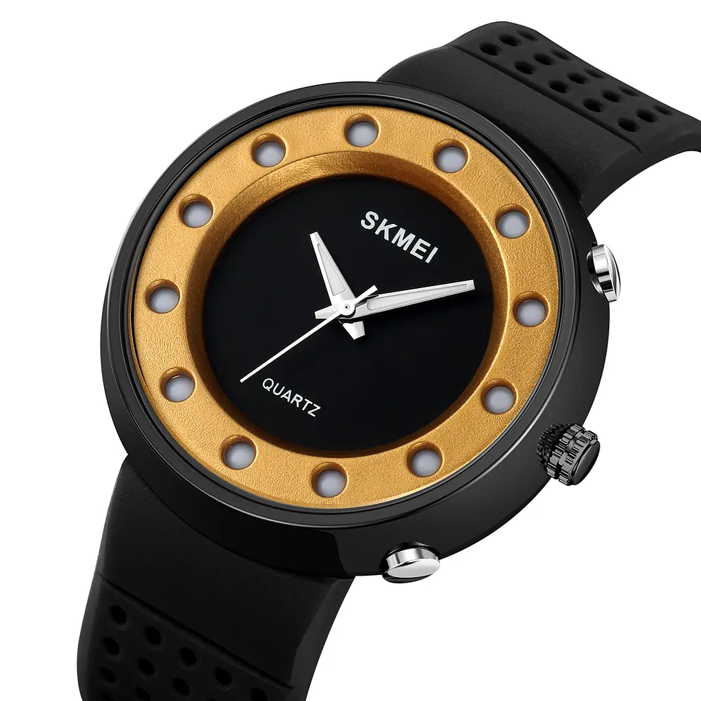 Чоловічий наручний годинник 2132GD Gold Skmei acs0030245 - фото 3