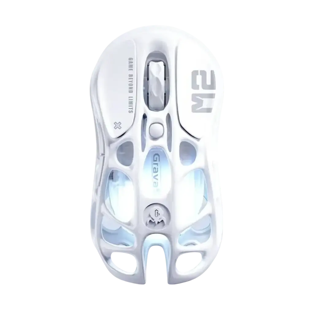 Миша Gravastar Mercury M2 Opaline White (GSM2-OW)