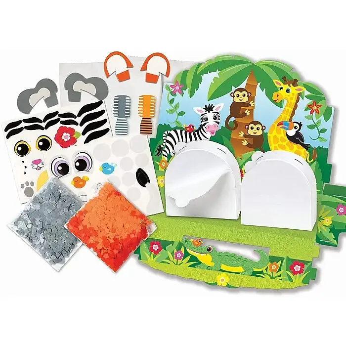 Набір для творчості Melissa & Doug Конфетті для виробів Друзі сафарі (MD30182) - фото 3