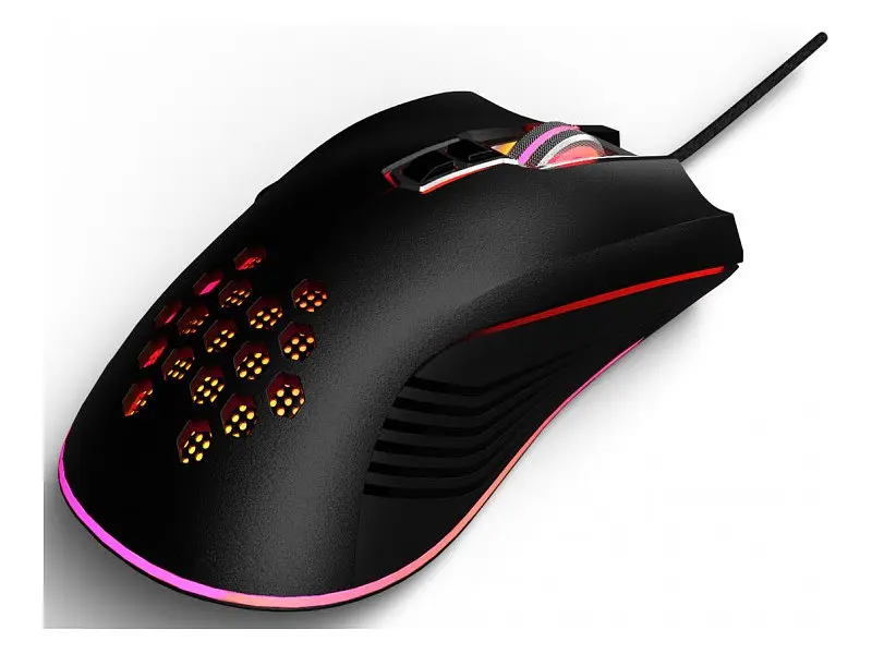 Миша GamePro GM543 Phoenix USB Black - фото 5
