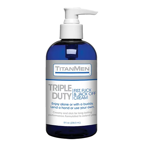 Густа змазка для фістингу Doc Johnson TitanMen - Triple Duty (240 г)