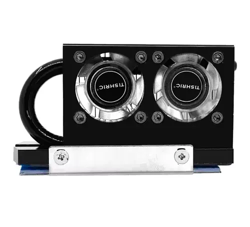 Радіатор для M.2 RGB, Black, вентилятор (2 шт, 3-pin TISHRIC teh0027955 - фото 2