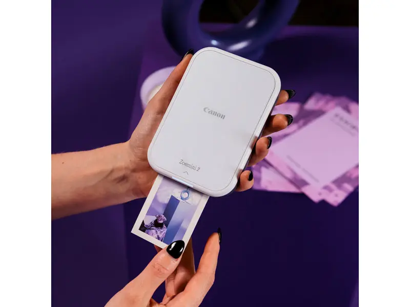 Принтер Canon ZOEMINI 2 Pearl White (5452C004) - фото 4
