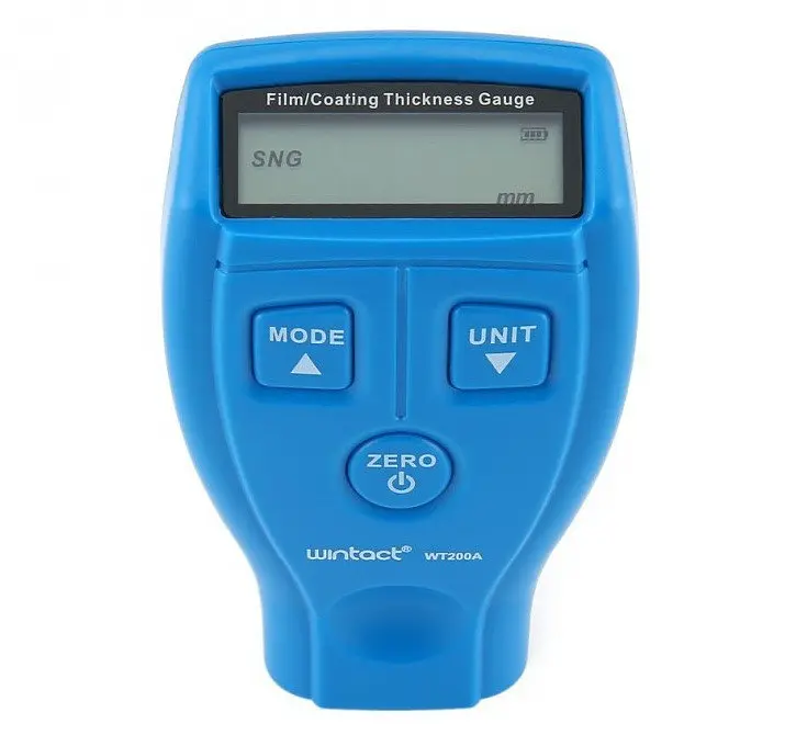 Тестер толщины краски (толщиномер) Fe/nFe 0-1800мкм wintact hoz0009719 - фото 5