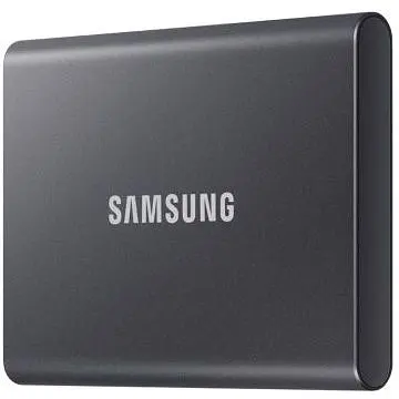 Зовнішній SSD накопичувач Samsung T7 500 GB Titan [MU-PC500T/WW] Gray [71859] - фото 4