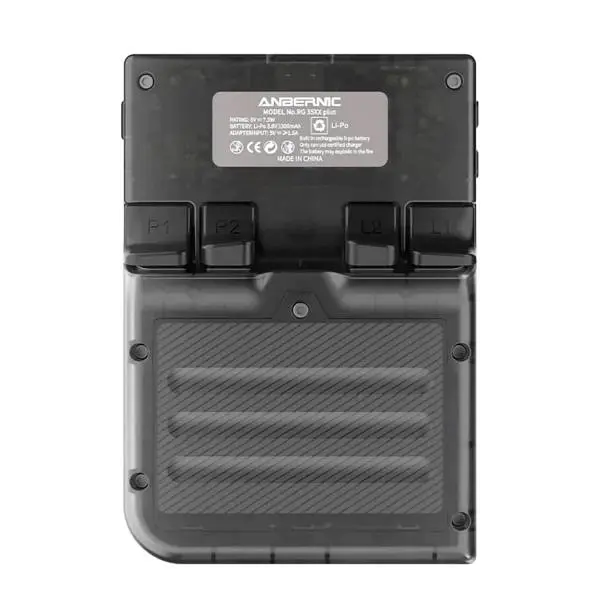 Ігрова консоль Anbernic RG35XX + 5000 Ігор 64GB (Black Transparent) - фото 2